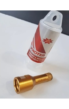 Proter Granit-mermer Elmas Uçlu M14 Panç 35mm Proter Granit-mermer Elmas Uçlu M14 Panç 35mm