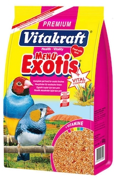 Vıtakraft - 984 - Menu Egzotık Fınch Yemı 500 Gr X - Spt-gld - 2 Adet Vıtakraft - 984 - Menu Egzotık Fınch Yemı 500 Gr X - Spt-gld - 2 Adet
