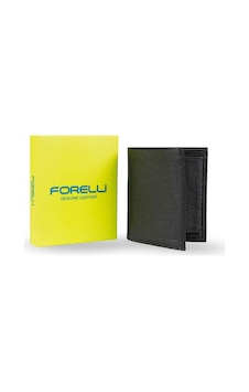 Forelli 5e103 Erkek Hakiki Deri Cüzdan Siyah Çok Renkli