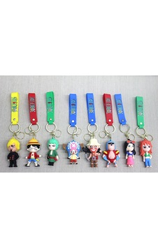 One Piece Farklı Karakterler Silikon Anahtarlık One Piece Farklı Karakterler Silikon Anahtarlık