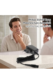 Philips S5445 Tıraş Makinesi Şarj Adaptörü 15v Hq8505 Uyumlu - S5445/06 S5445/04 Philips S5445 Tıraş Makinesi Şarj Adaptörü 15v Hq8505 Uyumlu - S5445/06 S5445/04