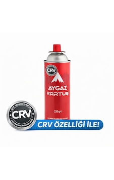 Bütan Kamp Gaz Kartuşu Valfli - 1 Adet Çok Renkli