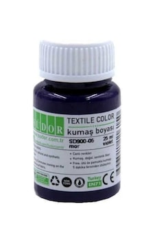 Kumaş Boyası Tişört Çanta Tekstil Boyası 25 Ml 1 Adet Südor Kumaş Boyası Mor Kumaş Boyası Tişört Çanta Tekstil Boyası 25 Ml 1 Adet Südor Kumaş Boyası Mor