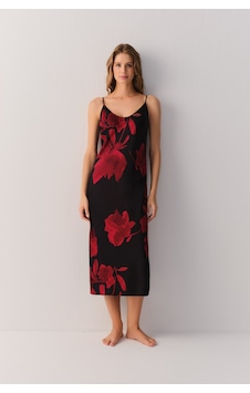 Suwen Seductive Satin Uzun Gecelik St60116131021 Gülkurusu Suwen Seductive Satin Uzun Gecelik St60116131021 Gülkurusu