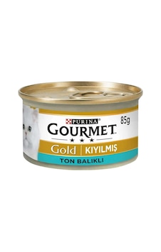 Gourmet Gold Kıyılmış Ton Balıklı 85 Gr Yetişkin Konserve Kedi Maması