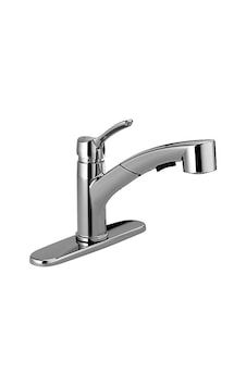 Delta Faucet 4140-tp-dst Collins Tek Saplı Trakt-paket Çekmeli Mutfak Bataryası, Krom Açık Beyaz Delta Faucet 4140-tp-dst Collins Tek Saplı Trakt-paket Çekmeli Mutfak Bataryası, Krom Açık Beyaz