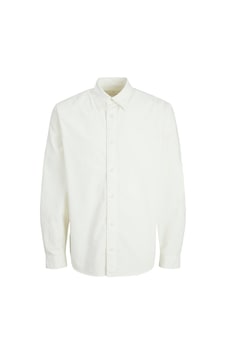 Jack & Jones Jack&jones Jprccregent Corduroy Shırt L/s Beyaz