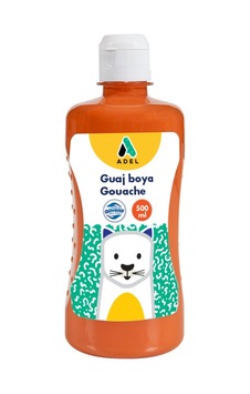 Adel Guaj Boya, 500 Ml - Turuncu Çok Renkli Adel Guaj Boya, 500 Ml - Turuncu Çok Renkli