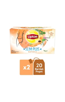Lipton Bardak Poşet Çay Slim Plus Kayısılı 2'li Lipton Bardak Poşet Çay Slim Plus Kayısılı 2'li