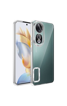 Zore Honor 90 Kılıf Kamera Korumalı Logo Gösteren Nvth Omega Kapak - Siyah Zore Honor 90 Kılıf Kamera Korumalı Logo Gösteren Nvth Omega Kapak - Siyah