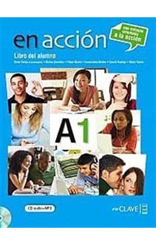 En Accion A1 Libro del Alumno (Ders Kitabı + CD) İspanyolca Temel Seviye - Elena Verdia - Nüans En Accion A1 Libro del Alumno (Ders Kitabı + CD) İspanyolca Temel Seviye - Elena Verdia - Nüans