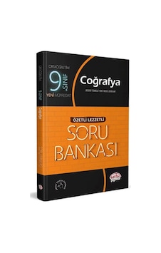 9 Sınıf Coğrafya Özetli Lezzetli Soru Bankası Editör Yayınları