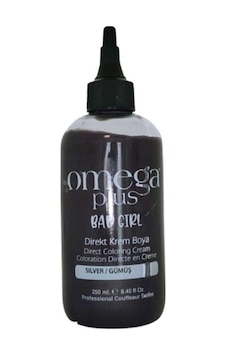 Omega Plus Bad Girl Silver Gümüş Saç Boyası 250 Ml