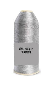 Nakış Simi 100 Metre Gümüş Nakış Simi 100 Metre Gümüş