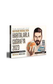 Benim Hocam Yayınları 2023 Haritalarla Coğrafya