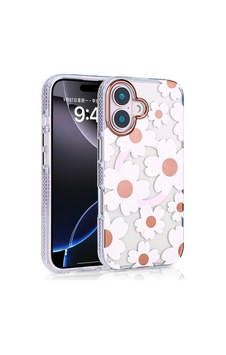 Apple Uyumlu iPhone 16 Kılıf M-safe Şarj Özellikli Zore Papat Kapak Apple Uyumlu iPhone 16 Kılıf M-safe Şarj Özellikli Zore Papat Kapak