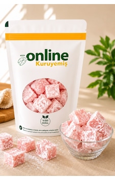 Lokum Güllü - 500 Gr Lokum Güllü - 500 Gr