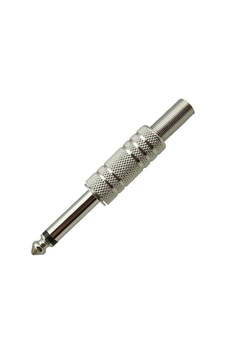 Bolsat Gitar Jak Giriş 3.5 Mm Çıkış 6.3 Mm Metal Çevirici
