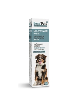 Bona Pets Köpekler Için Bağışıklık Sistemi Güçlendirici Multivitamin Paste 100mg