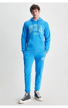 Ucla Otto Mavi Rahat Paça Nakışlı Standart Fit Erkek Eşofman Alt Mavi Ucla Otto Mavi Rahat Paça Nakışlı Standart Fit Erkek Eşofman Alt Mavi