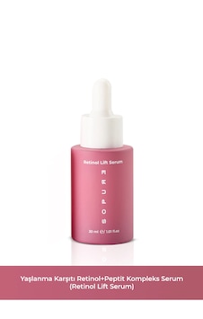 Retinol Lift Serum-kırışıklık Karşıtı %0.3 Retinol Ve Peptit İçeren, Leke Ve Yaşlanma Karşıtı Gece Bakım Serumu-30 Ml