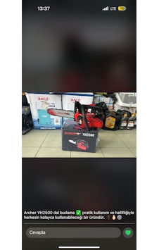 Yh2500 Dal Budama Testere Yh2500 Dal Budama Testere