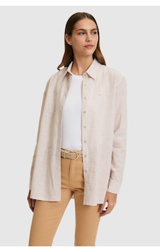 U.S. Polo Assn. U.s. Polo Assn. Kadın Bej Gömlek Desenli 50324635-vr011
