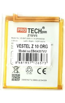 Vestel Uyumlu Venüs Z10 Batarya Pil Vestel Uyumlu Venüs Z10 Batarya Pil