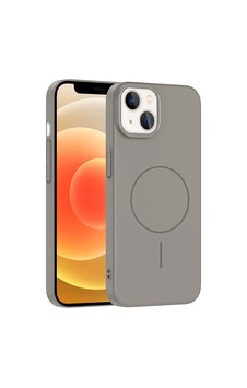 Apple iPhone Uyumlu 13 Kılıf M-safe Şarj Özellikli Zore Ruby Sert Kapak Çok Renkli