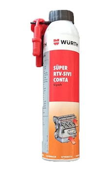 Würth Süper Rtv - Sıvı Conta Siyah Würth Süper Rtv - Sıvı Conta Siyah