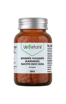 Venatura Berberis Vulgaris Karamuk Takviye Edici Gıda 60 Kapsül Venatura Berberis Vulgaris Karamuk Takviye Edici Gıda 60 Kapsül