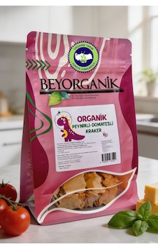 Organik Peynirli Domatesli Kraker Miks 100gr