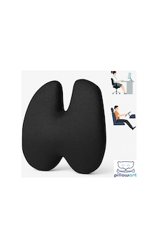 Hafızalı Köpük Sırt Yastığı - Ofis Ve Araba Koltuğu İçin Ergonomik Arka Elastik Yastık Hafızalı Köpük Sırt Yastığı - Ofis Ve Araba Koltuğu İçin Ergonomik Arka Elastik Yastık