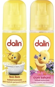 Dalin Bıcı Bıcı Kokusu Bebek Kolonyası 150 ML + Dalin Çiçek Bahçesi Bebek Kolonyası 150 ML Dalin Bıcı Bıcı Kokusu Bebek Kolonyası 150 ML + Dalin Çiçek Bahçesi Bebek Kolonyası 150 ML