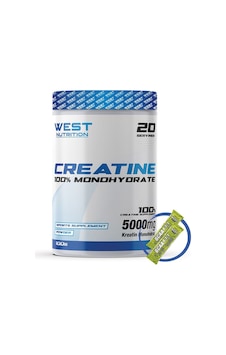 West Nutrition Kreatin Monohidrat 100 gr - 20 Servis West Nutrition Kreatin Monohidrat 100 gr - 20 Servis