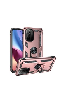 Xiaomi Poco F3 Kılıf Zore Vega Kapak Rose Gold Xiaomi Poco F3 Kılıf Zore Vega Kapak Rose Gold