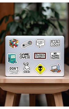 Laptop Notebook Tablet Sticker Seti Model 7 Laptop Notebook Tablet Sticker Seti Model 7