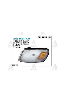 Depo 2121561rae Sinyal Lambası Ön Sağ Sarı Cikintııı Duylu Ampullu Corolla Ae100 93-93 8161012530 Depo 2121561rae Sinyal Lambası Ön Sağ Sarı Cikintııı Duylu Ampullu Corolla Ae100 93-93 8161012530
