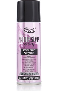 Rich Stencil Sprey Yapıştırıcı 200Ml Rich Stencil Sprey Yapıştırıcı 200Ml