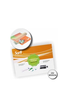 Sarff 250 Mikron Parlak A5 Pvc Laminasyon Filmi 50 Li Paket Sarff 250 Mikron Parlak A5 Pvc Laminasyon Filmi 50 Li Paket