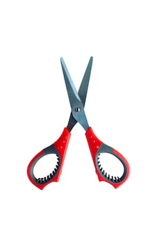Kolay Tutmaçlı Çelik Çocuk Makası 14 Cm - Kırmızı Kolay Tutmaçlı Çelik Çocuk Makası 14 Cm - Kırmızı