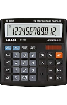 Daxi DX-6100 12 Hane Hesap Makinesi Daxi DX-6100 12 Hane Hesap Makinesi