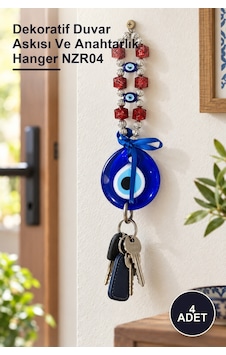 4 Adet Nazar Boncuğu Askılık Dekoratif Duvar Askısı Ve Anahtarlık Hanger Nzr04 Diğer 4 Adet Nazar Boncuğu Askılık Dekoratif Duvar Askısı Ve Anahtarlık Hanger Nzr04 Diğer