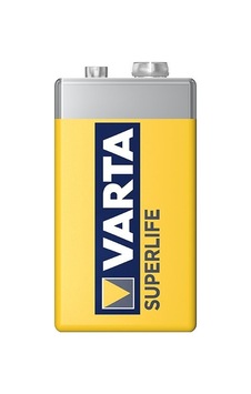 Superlife Çinko 9 Volt Pil 12'li Paket 6f22 Enerji Çözümü Depolama Ünitesi Cihaz Yedek Parçası