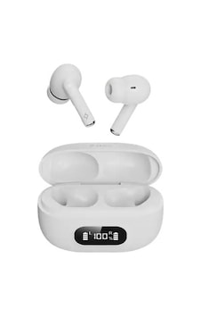 Ttec-airbeat Pro Lite Anc Lcd Göstergeli Gerçek Kablosuz Tws Bluetooth Kulaklık Beyaz