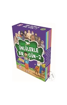 Ünlülerle Bir Gün 2 Seti - 10 Kitap  Takım