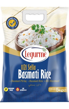 Legurme Basmati Pirinç 1121 Sella 5 KG