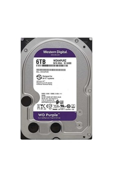 Wd Purple Wd64purz 6tb 256mb 5400 Rpm 7/24 Güvenlik Diski Wd Purple Wd64purz 6tb 256mb 5400 Rpm 7/24 Güvenlik Diski