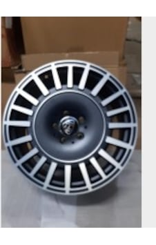MERCEDES UYUMLU MAYBACH JANT     Max-1012-v01 5x112 8.5x18 Et48 Cb66.5 Maybach Black