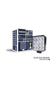Niken Çalışma Lambası Eco 16 Ledli Kare - Ekolmaks Niken Çalışma Lambası Eco 16 Ledli Kare - Ekolmaks